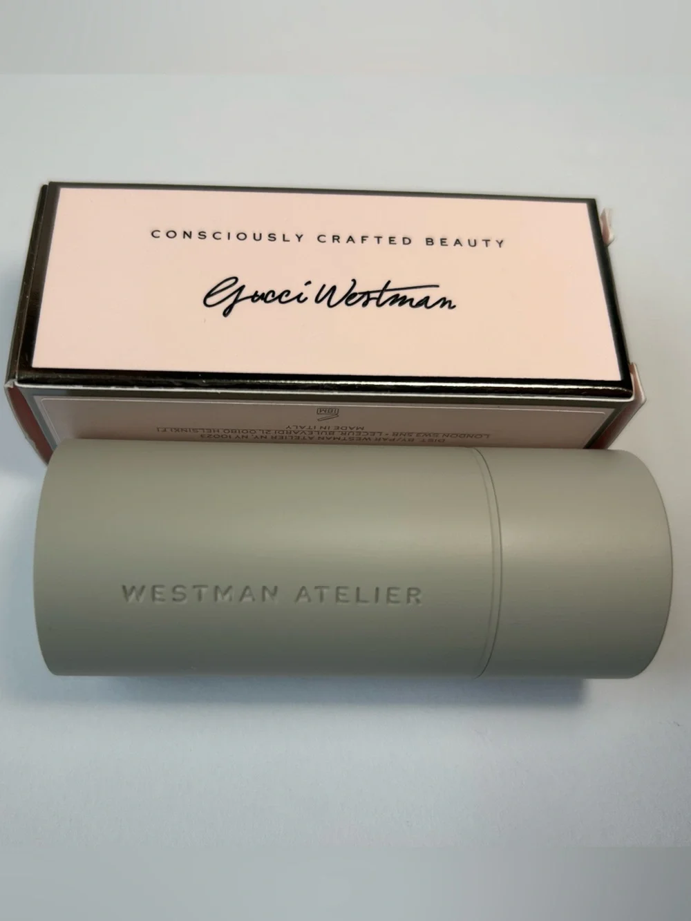 NWT🌷Westman Atelier Baby Cheeks Blush Stick in Chouchette - Nude Peach